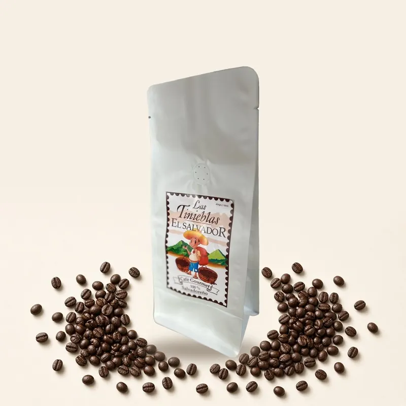 Bolsa de café Las Tinieblas El Salvador, Café Gourmet 100% salvadoreño, con café en grano